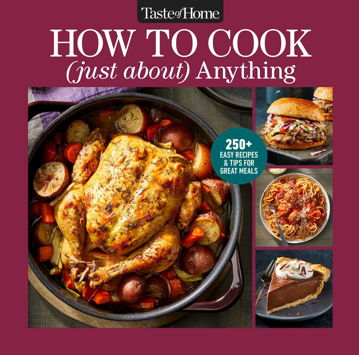 Taste of Home How To Cook (Just About) Anything: 200+ Easy Recipes, Step-by-Step Instructions & Full-Color Photos