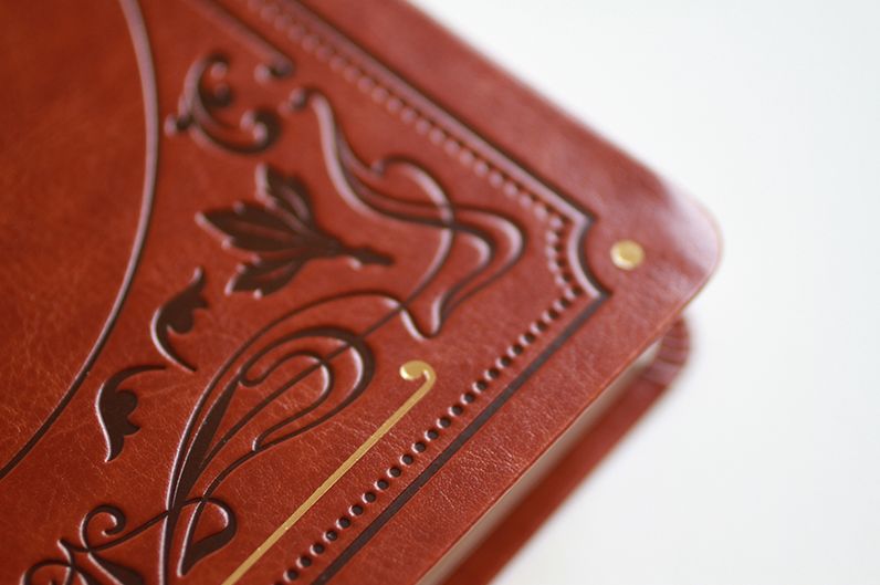 KJV Holy Bible, Giant Print Thinline Large format, Brown Premium Imitation Leather with Ribbon Marker, Red Letter, and Thumb Index