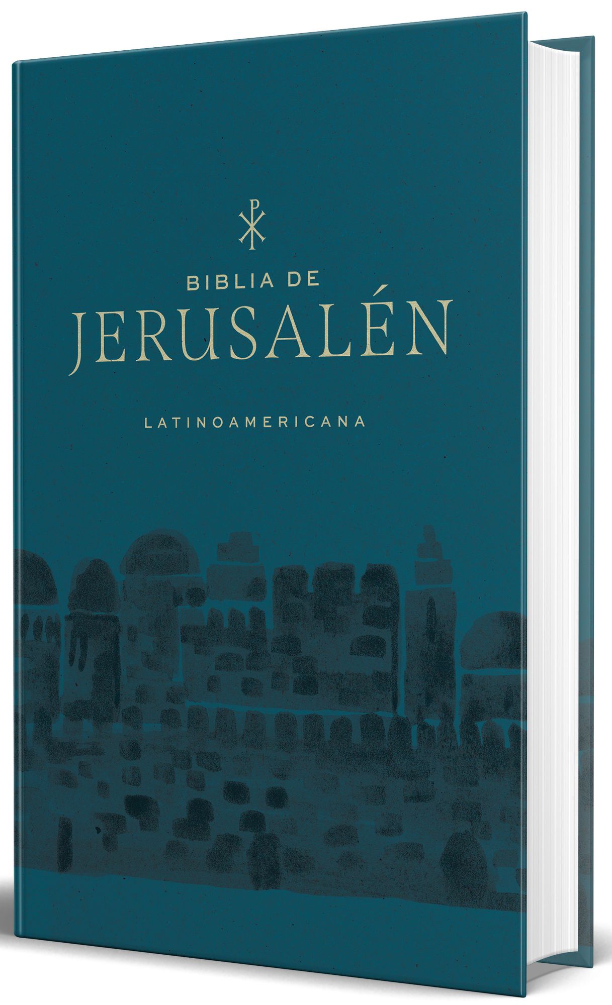 Biblia Católica Biblia de Jerusalén Latinoamericana, tapa dura azul / Spanish Jerusalem Bible, Latinamerican Edition, Hardcover Blue