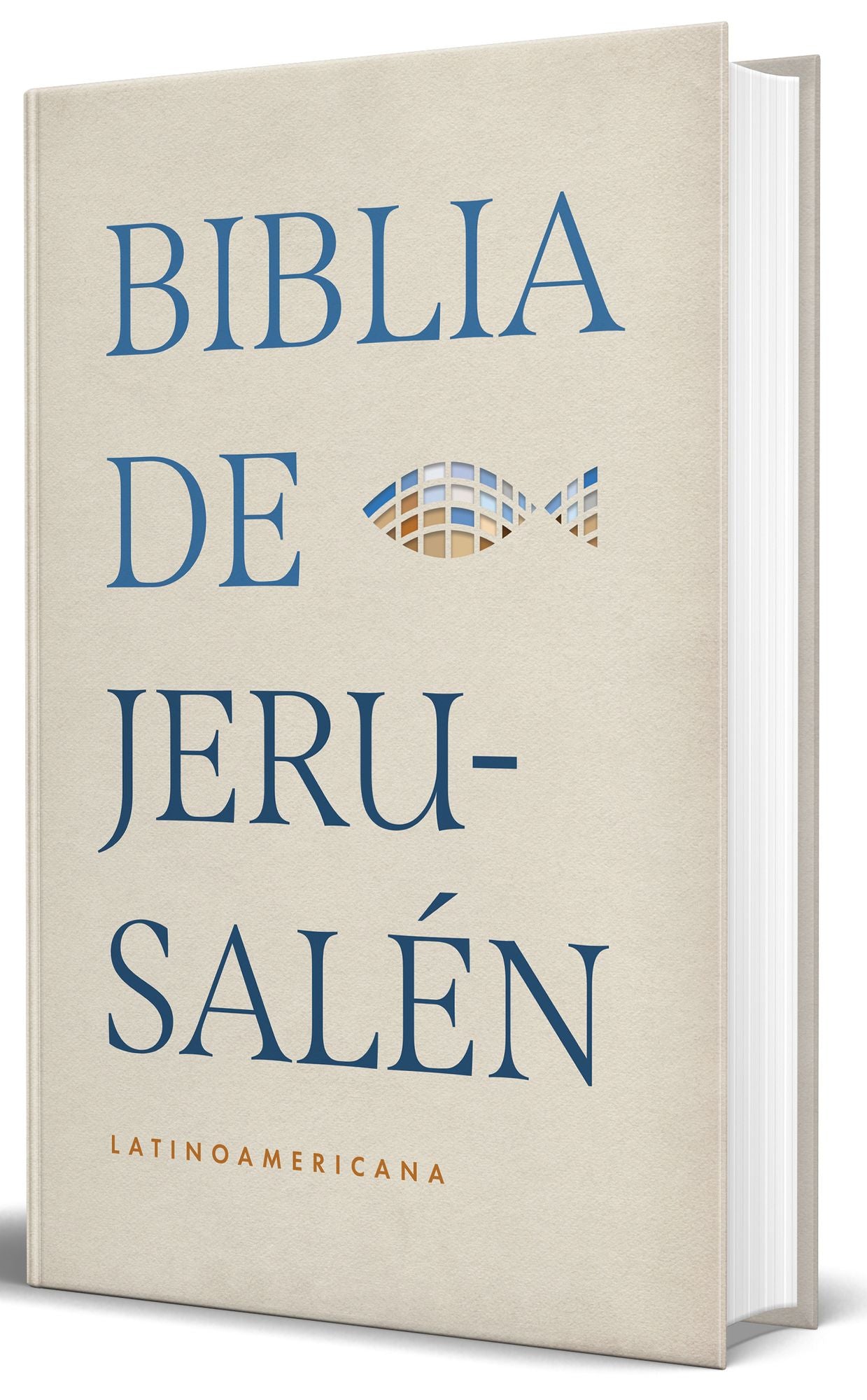 Biblia Católica Biblia de Jerusalén Latinoamericana, tapa dura, edición clásica marrón arena / Spanish Jerusalem Bible, Latin American Edition, Hardcover,