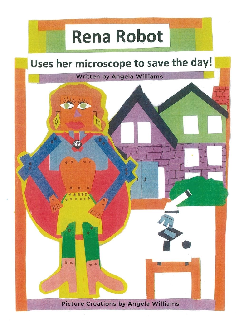 Rena Robot Uses Her Microscope to Save the Day!
