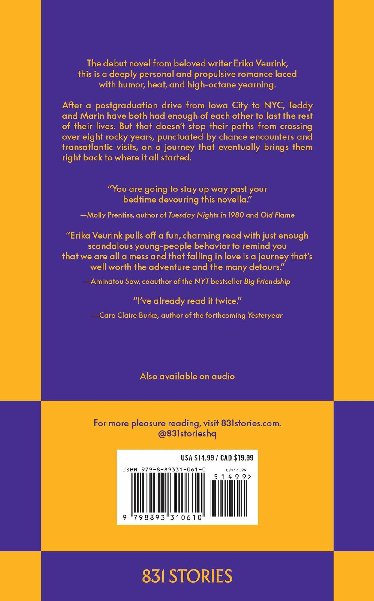 Exit Lane: An 831 Stories Romance